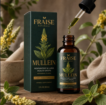Mullein and Chlorophyll drops